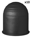 Capuchon d'attelage noir x10 pieces