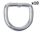 Anneau en D 10 mm x10 pieces
