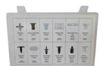 Assortiment de clips de garniture Volkswagen – 255 pieces