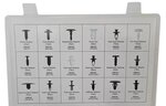 Assortiment de clips de garniture Ford – 415 pieces