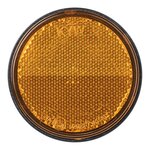 Reflecteur orange 60 mm avec boulon 5 x10 pieces