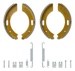 Jeu de machoires de frein compatible avec BPW 2304-7 – 230x40 mm