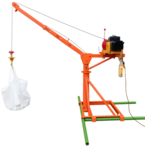 Grue de chantier 500kg 25m electrique 230V