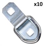 Anneau d'arrimage 2 pieces 6 mm x10 pieces
