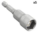 Adaptateur 13 mm avec aimant pour perceuse sans fil x5 pieces