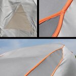 Housse de protection contre la grele XL (540 x 175 x 120 cm) epaisseur 5 mm