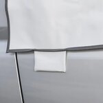 Protection de fenetre blanche pour Fiat Ducato X250 de 06-2006 a 2014