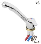 Mitigeur ceramique Samba diametre 39 mm chrome x5 pieces