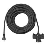 Bloc multiprise Schuko 3 prises 25 m 3x 2,5 mm²