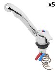 Mitigeur ceramique Samba diametre 33 mm chrome x5 pieces