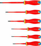 Jeu de tournevis VDE pointe extra fine 6 pcs