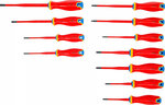 Jeu de tournevis VDE pointe extra fine 11 pcs