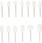 Assortiment de tetes de polissage 13 pieces