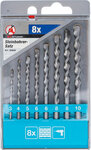 Jeu de meches pour pierre 3 - 10 mm 8 pieces
