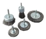 Set de disques de brossage et de ponçage / 10 pieces