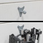 Support mural pour porte-velos