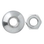 Ecrou spherique et contre-ecrou M8 en 2 parties pour cable de frein