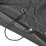Housse de protection noire pour 1 velo