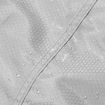 Housse de protection grise pour 1 velo (ripstop)