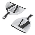 Pelle et balayette mini avec brosse en silicone et raclette