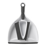 Pelle et balayette mini avec brosse en silicone et raclette