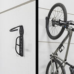 Support mural pour 1 velo – lot de 2 pieces