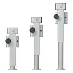 Pied de support 60x60 mm inclinable SF60 D42 SW19 410–655 mm 1300 kg