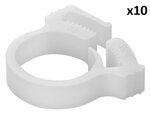 Collier de serrage a clip 13–15 mm x10 pieces