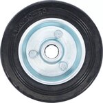Roue pleine en caoutchouc Jantes en acier Ø 100 mm