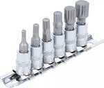 Jeu de douilles a embouts (1/4) Denture multiple interieure (pour XZN) M4 - M12 6 pieces