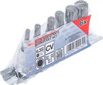 Jeu de douilles a embouts (1/4) Denture multiple interieure (pour XZN) M4 - M12 6 pieces