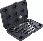 Jeu de cles polygonales a cliquet 6 x 8 - 19 x 22 mm 5 pieces