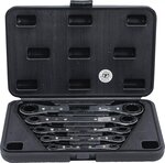 Jeu de cles polygonales a cliquet 6 x 8 - 19 x 22 mm 5 pieces