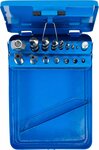 Jeu de tarauds et meches HSS M3 - M12 / 2,5 - 10,2 mm