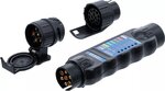 Testeur electronique pour remorque/vehicule tracteur 7, 13 poles