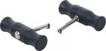 Poignee pour tire-fil pour la coupe des fen tres 2 pieces