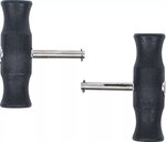 Poignee pour tire-fil pour la coupe des fen tres 2 pieces