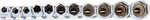 Jeu de douilles six pans longues (3/8) en pouce 11 pieces
