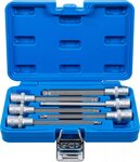 Jeu de douilles a embouts (1/2) six pans interieurs avec tete spherique 5 - 12 mm 6 pieces
