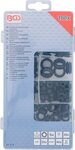 Assortiment de passe-fil caoutchouc pouce 180 pieces
