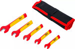 5-pieces VDE Open End Spanner Set, 7-14 mm