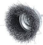 Brosse ronde reception de goupille 6 mm Ø 75 mm