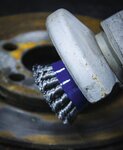 Brosse fil m14x2, diametre 65 mm