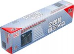 Jeu de cles a œil doubles coudees 6 x 7 - 20 x 22 mm 8 pieces