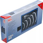 Jeu de cles demi-lune 8 x 10 - 21 x 22 mm 5 pieces