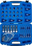 Kit de diagnostic de rail commun avec 24 adaptateurs