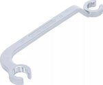 Llave doble, abierta para los tubos de inyectores diesel 17 mm