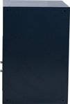 Armoire basse avec porte-rouleaux et module de dechets