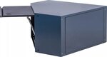 Armoire murale avec battant frontal element de coin