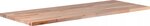 Plan de travail en bois massif 1300 x 550 x 30 mm
